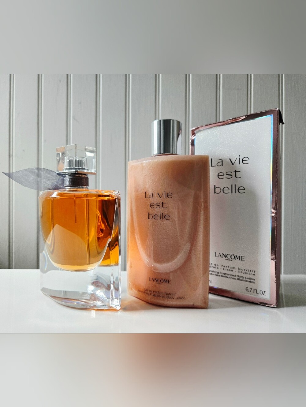 2x Lancome La Vie Est Belle Lotion Set